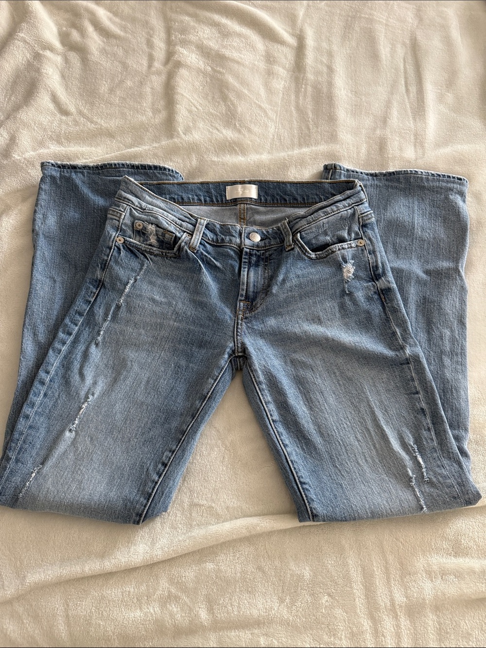 7 for all Mankind Women’s Distressed Jeans